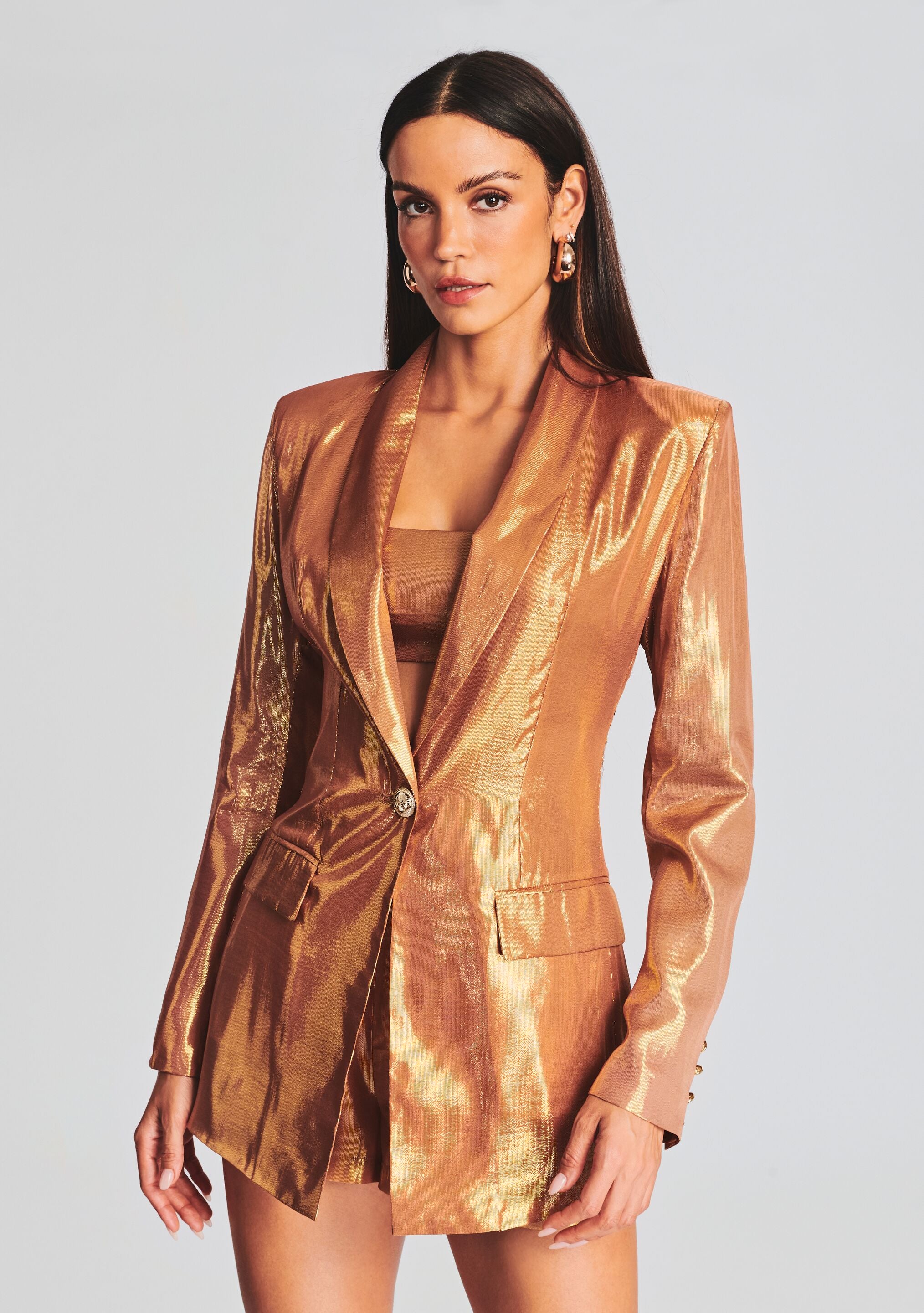 Killy Silk Chiffon Blazer Retrofete