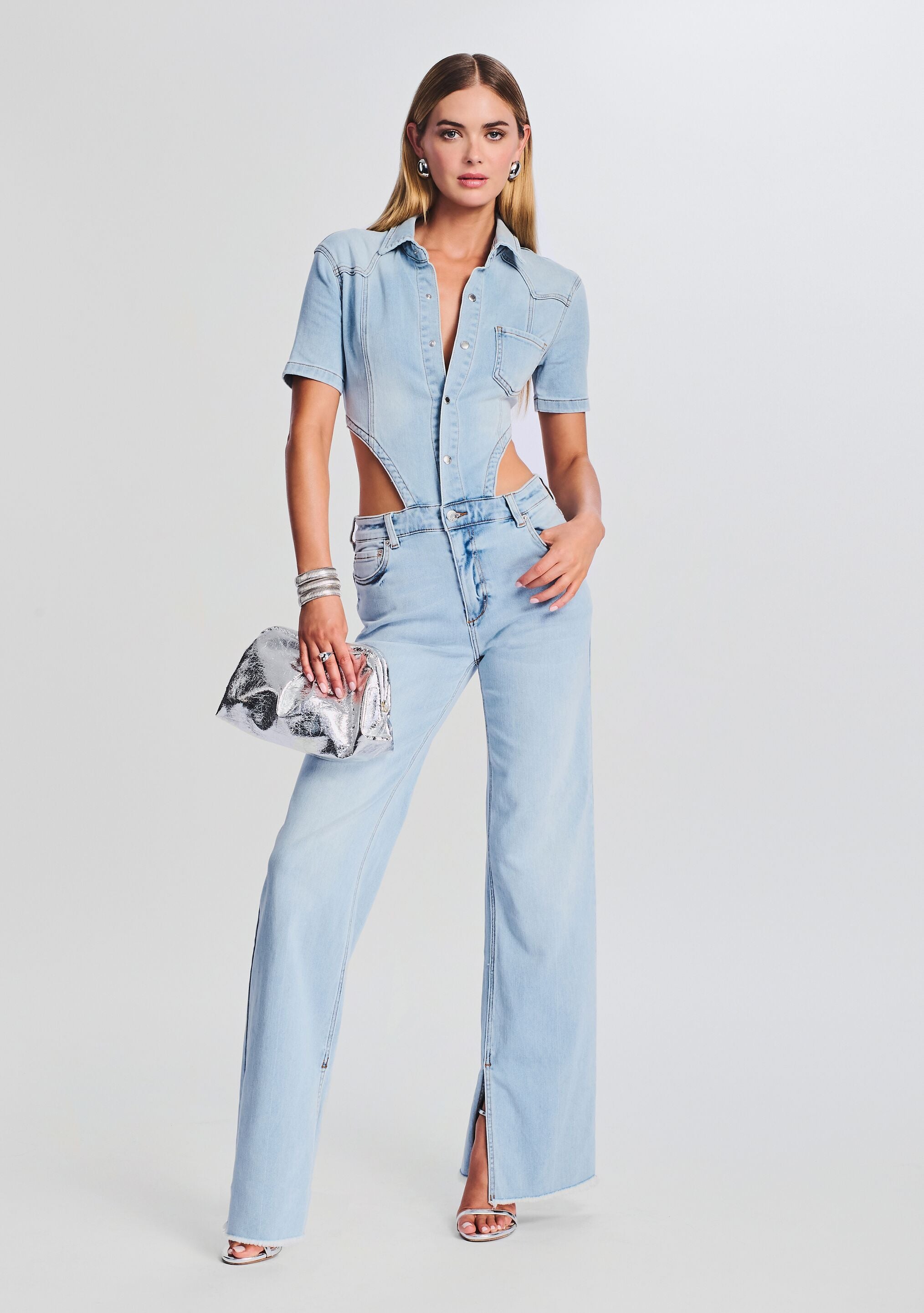 Denim Jumpsuit/Romper – Tagged 