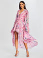 Sage High Low Dress