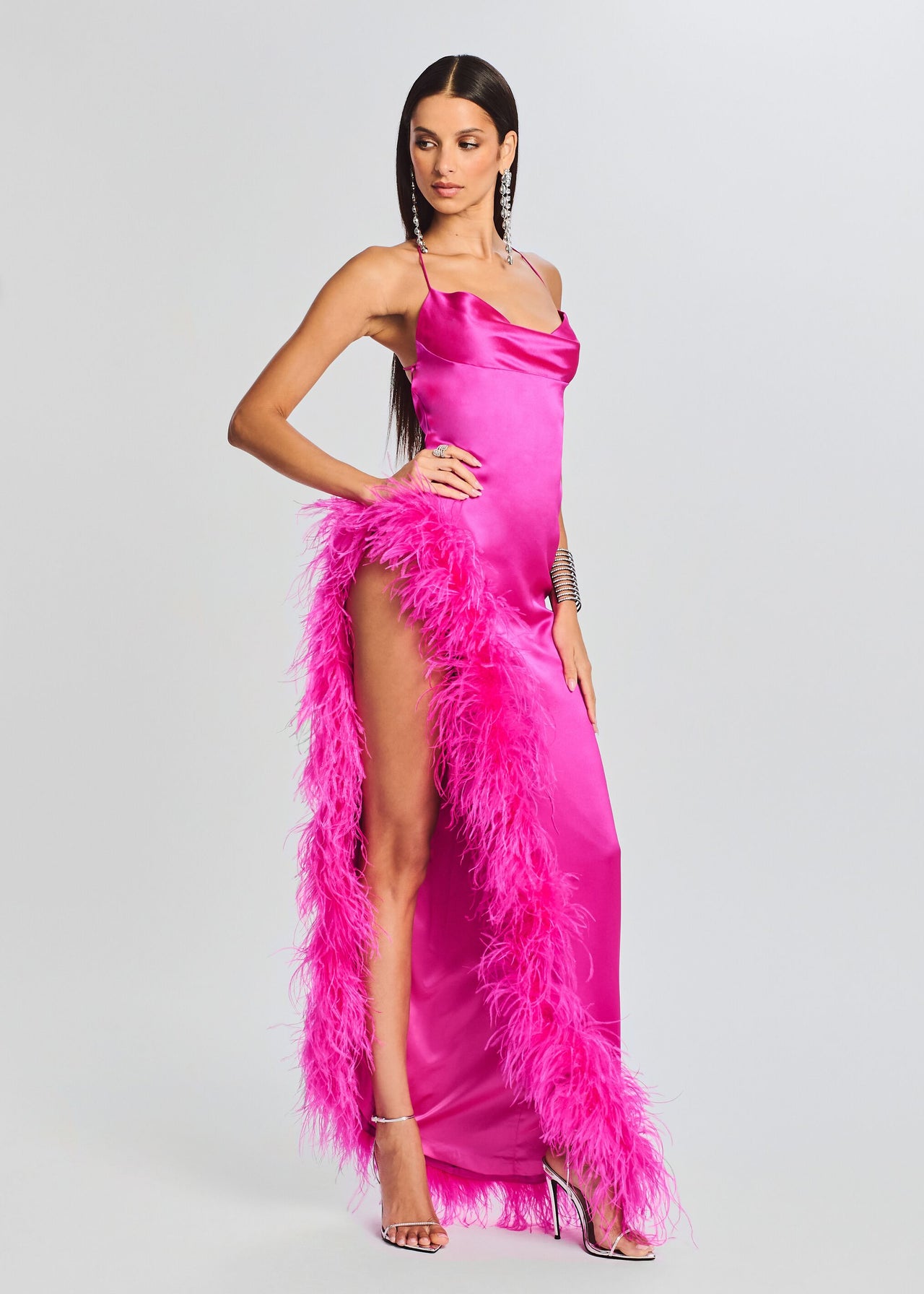 Priscilla Feather Dress Retrofete Priscilla Feather Dress Retrofete