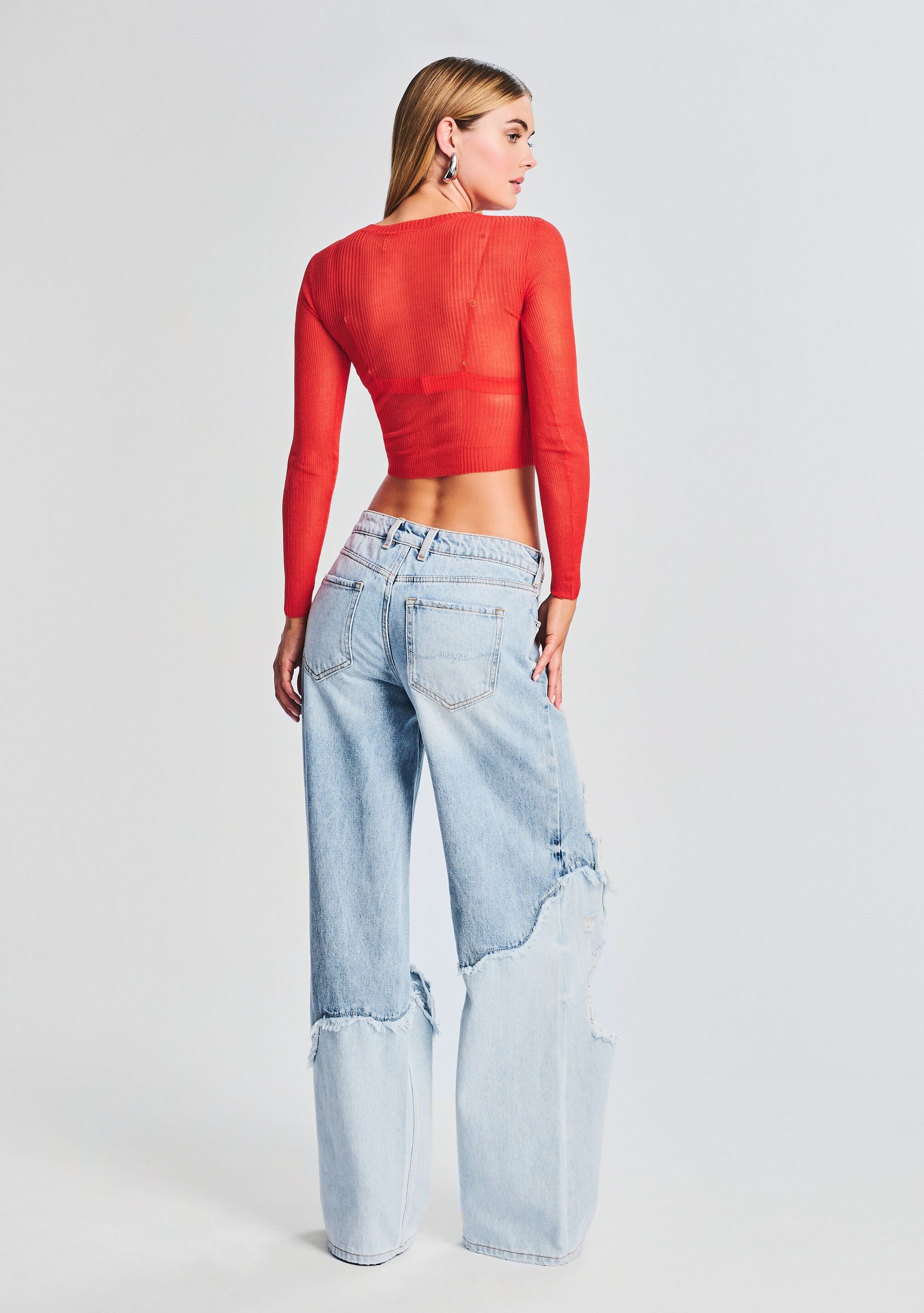 Jess Sheer Top – Retrofete
