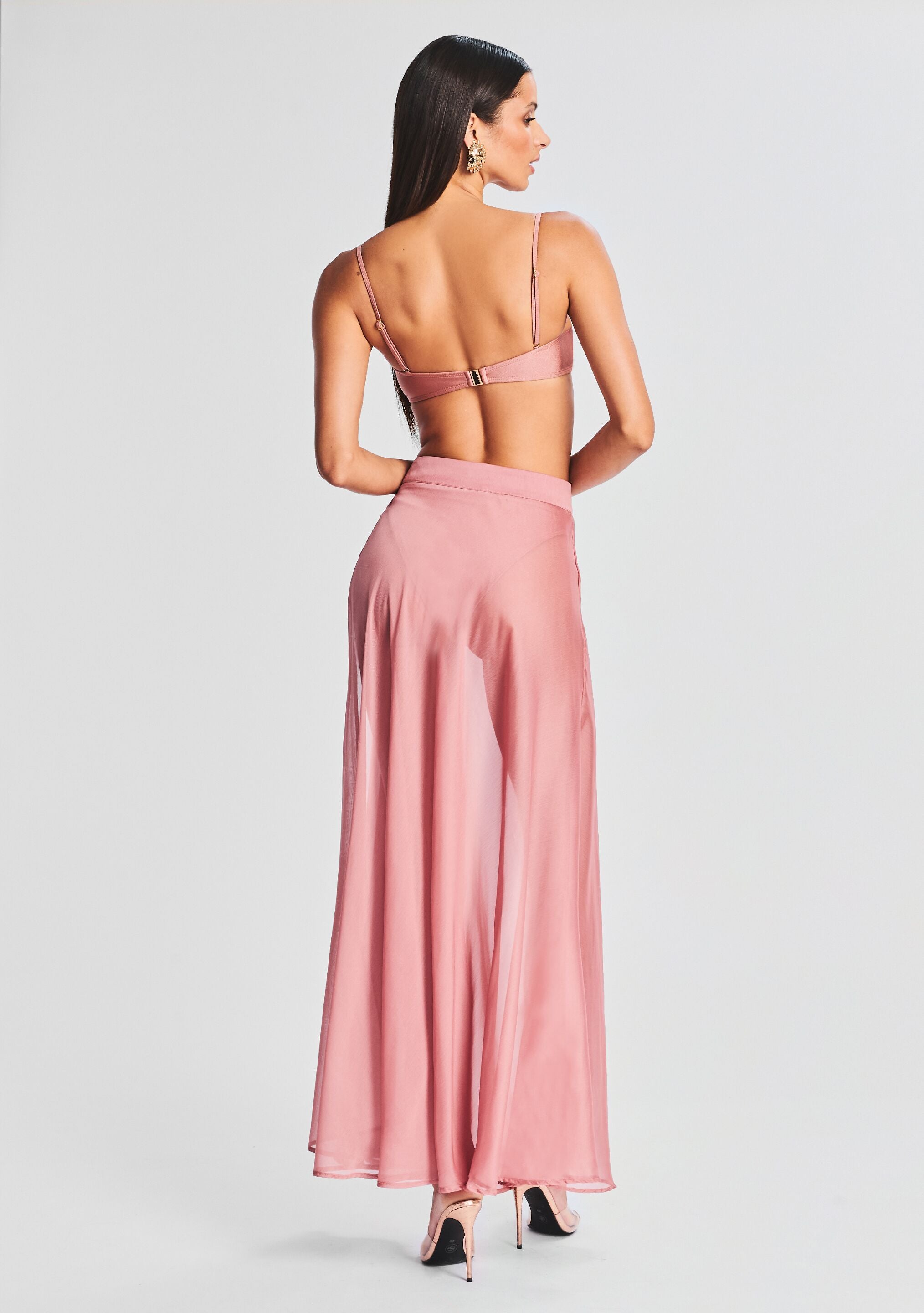【美品】ACEANDRARE SLIT SKIRT Amazon.com: LYANER Women's Satin Skily Asymmetrical Split
