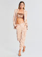 Ryn Feather Sequin Top