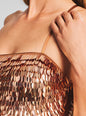 Ryn Feather Sequin Top