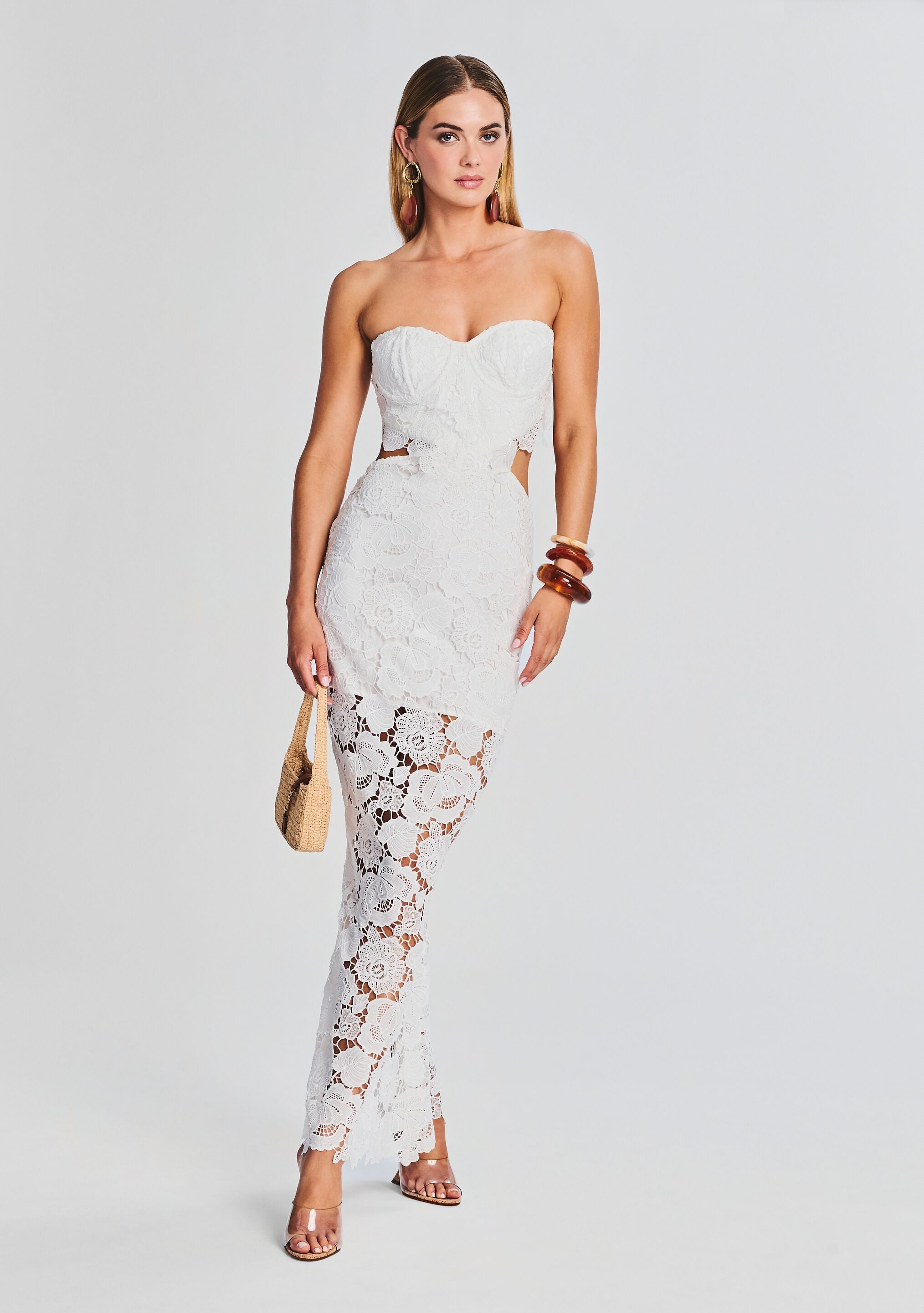 Debut olivia 2024 lace maxi dress