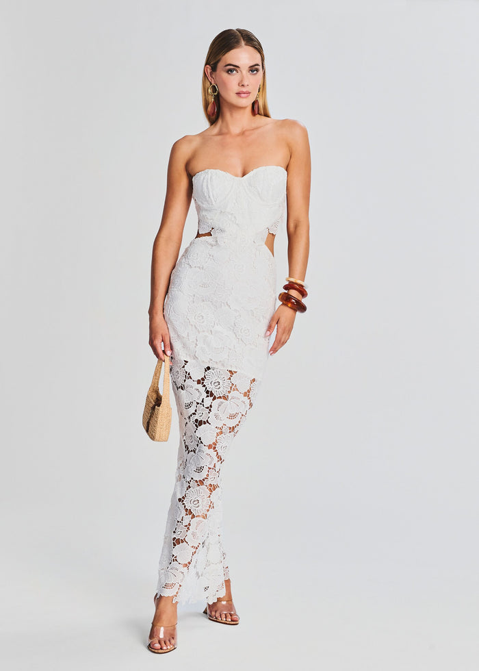 Eliza Lace Maxi Dress
