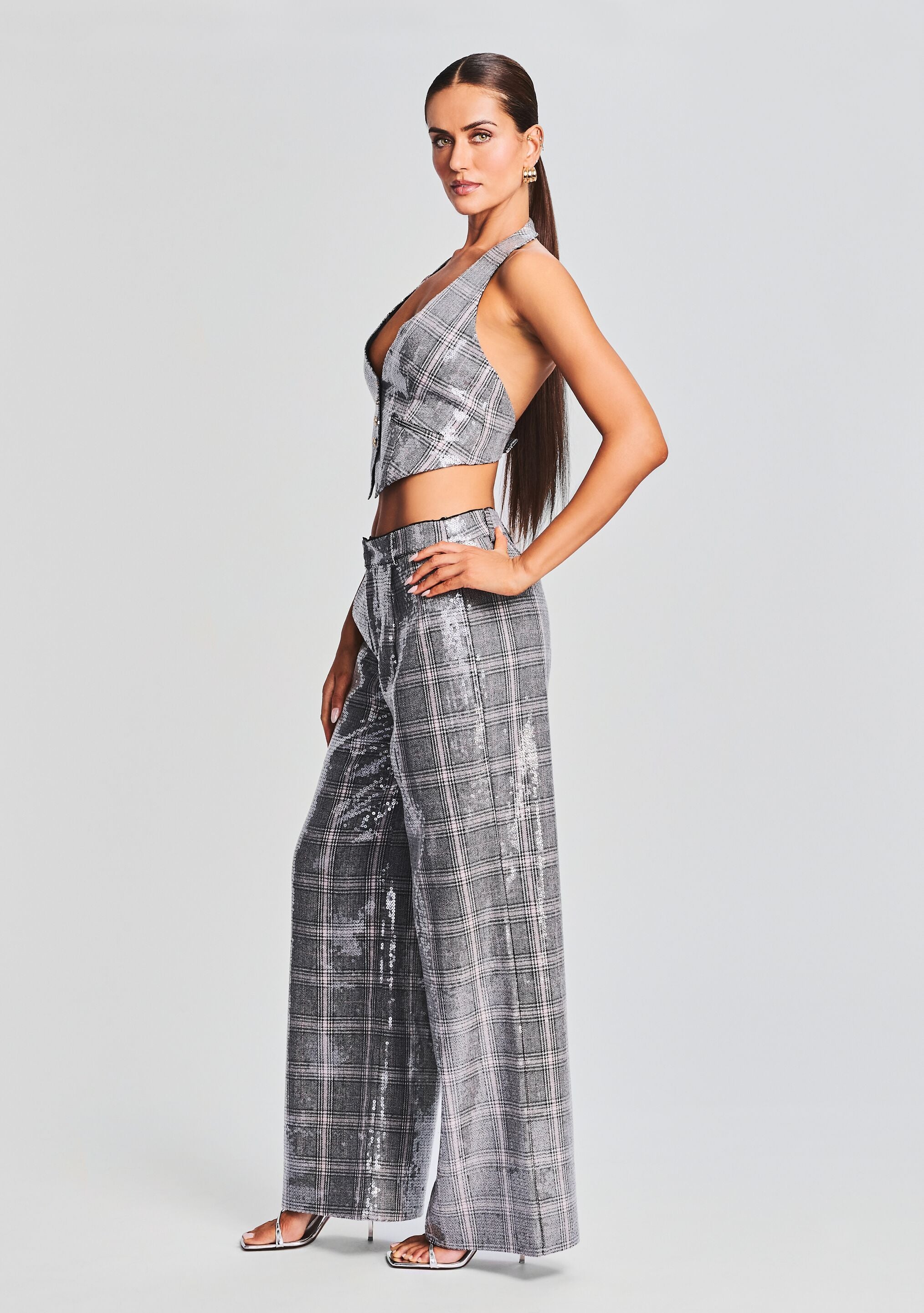 Haddy Sequin Vest – Retrofete