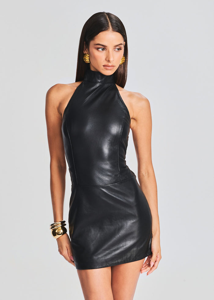 Roxy Leather Dress