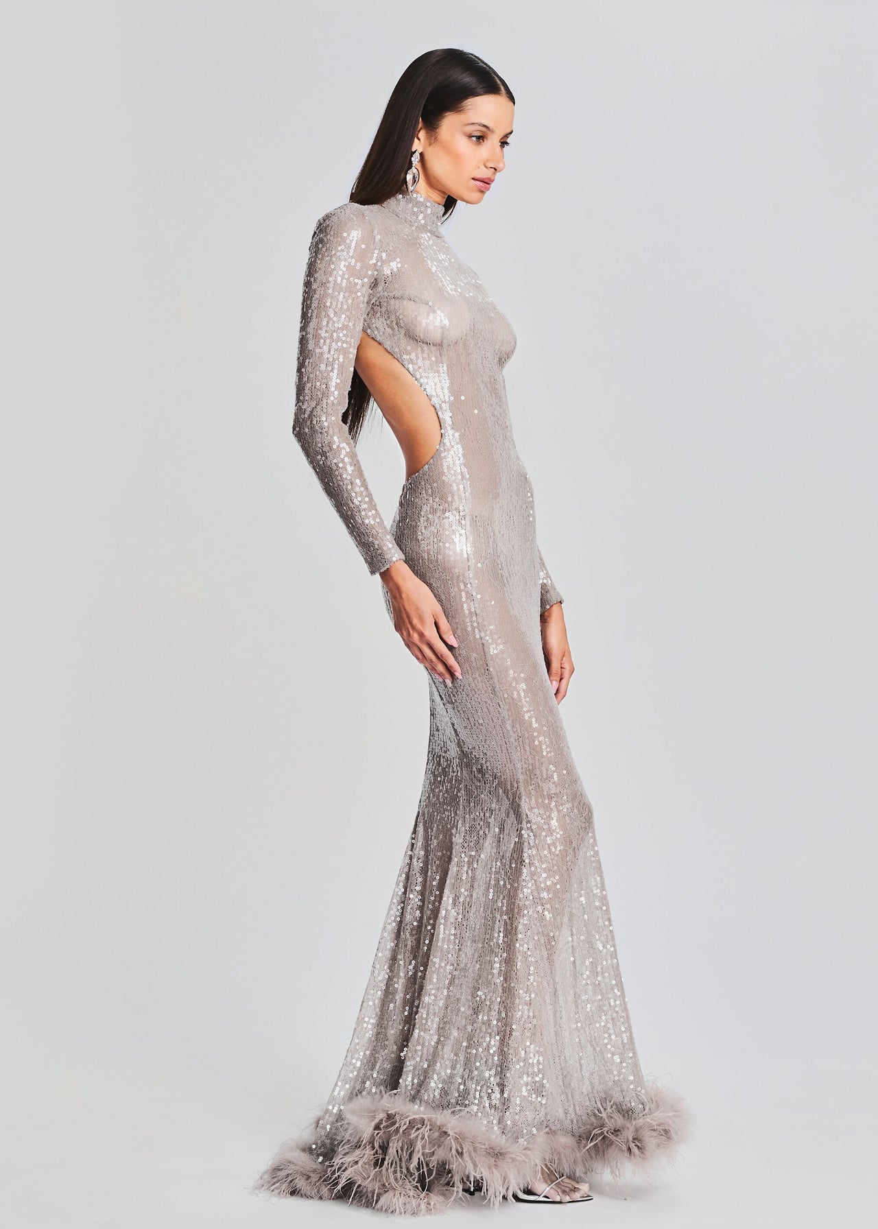 Lenora Sequin Embellished Dress