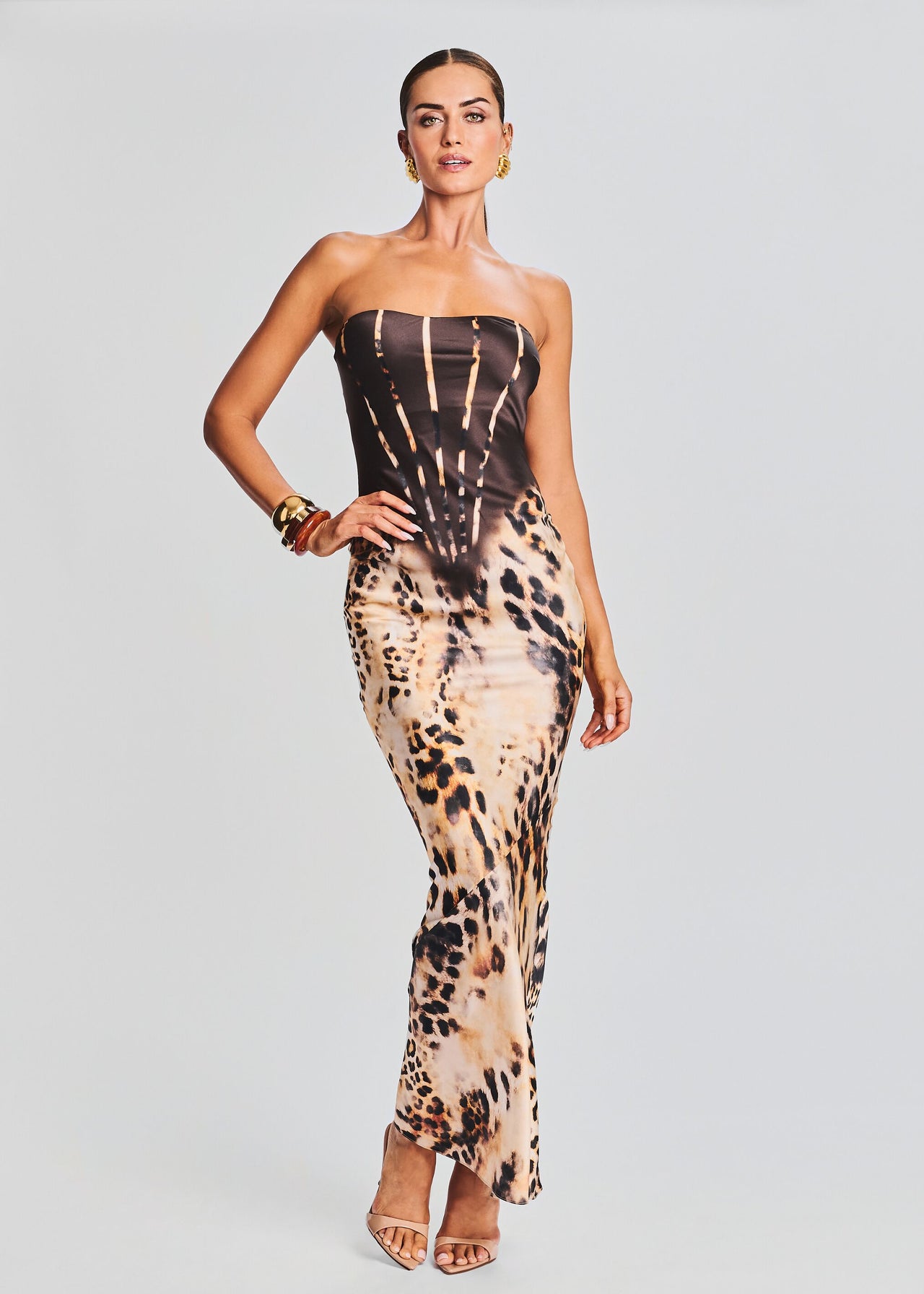 Shayna Silk Dress Retrofete Shayna Silk Dress Retrofete
