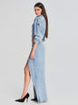 Zahlia Denim Skirt