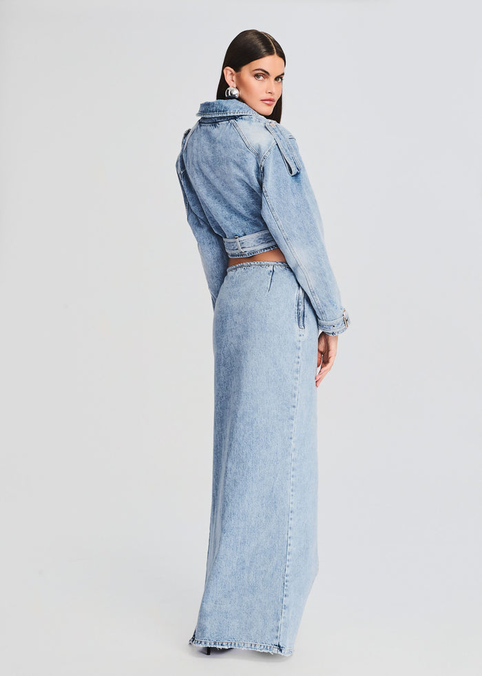 Zahlia Denim Skirt