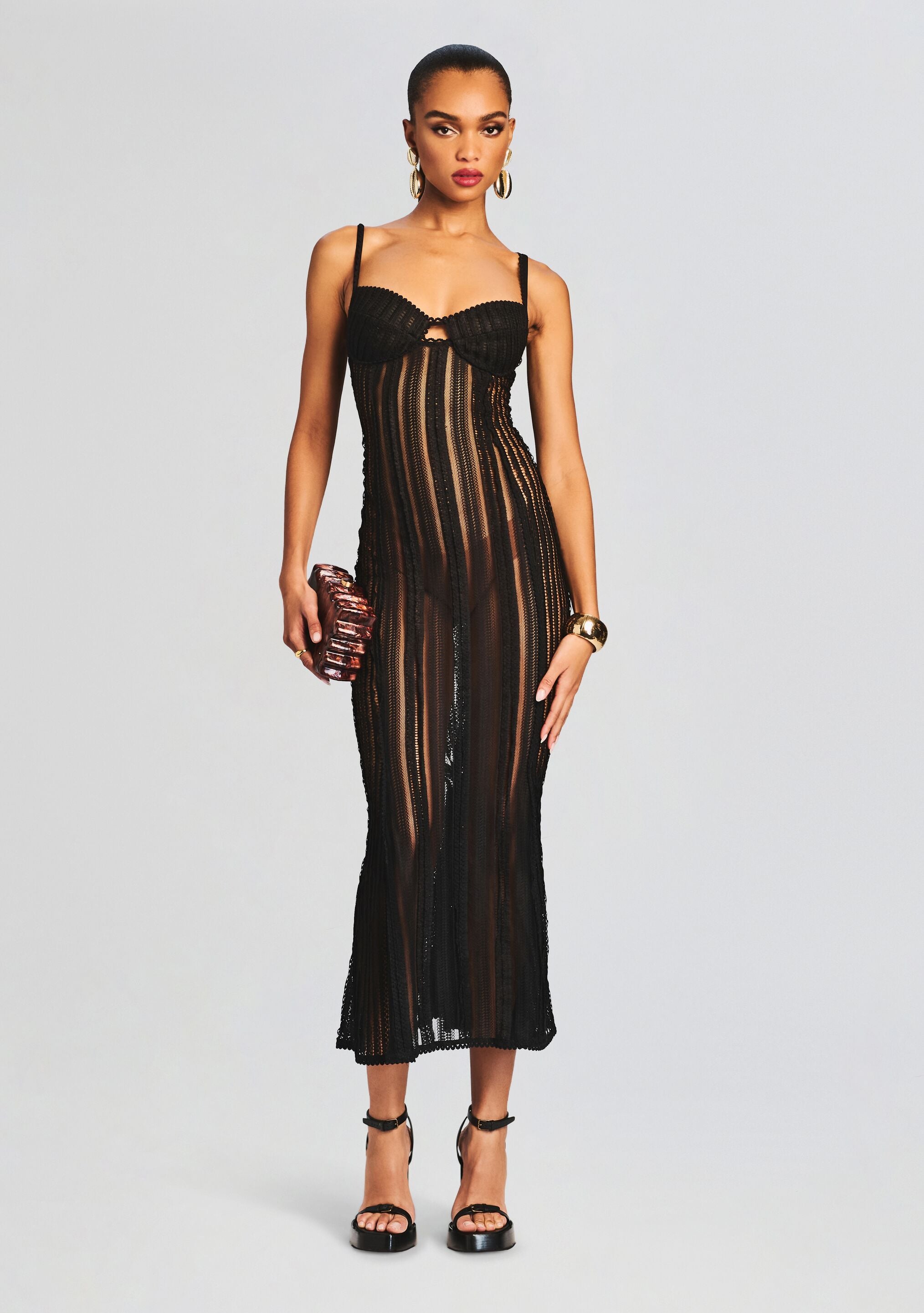 City chic outlet allure maxi dress