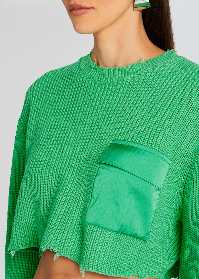 Mid Cropped Devin Sweater media 2 of 5