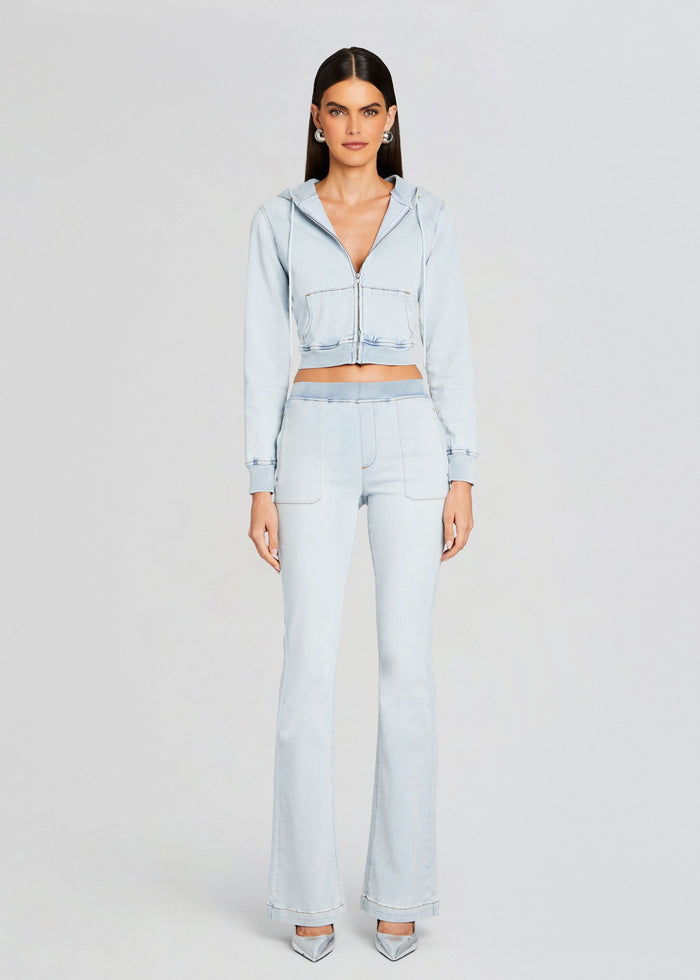 Edith Terry Cropped Hoodie