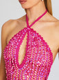 Massie Sequin Crochet Dress