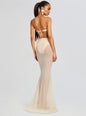 Christine Mesh Maxi Skirt