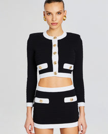 Moore Bandage Knit Jacket