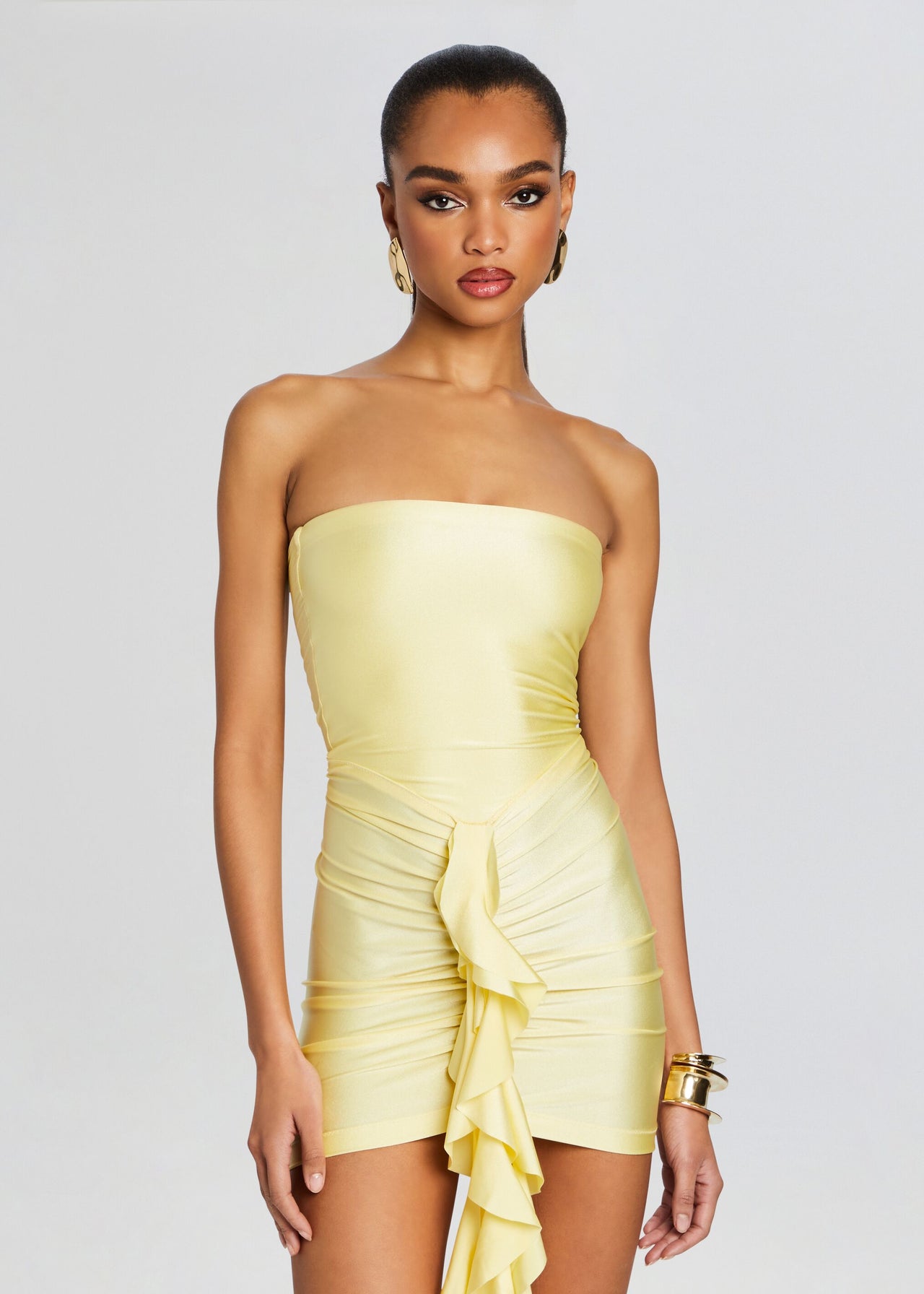 more to come serena mini dress MORE TO COME Serena Mini Dress - Black