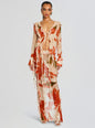 Sybil Silk Chiffon Skirt
