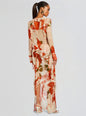 Sybil Silk Chiffon Skirt
