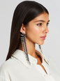 Snake Skin Crystal Earrings thumbnail media 2 of 2