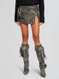 Langely Leather Skirt