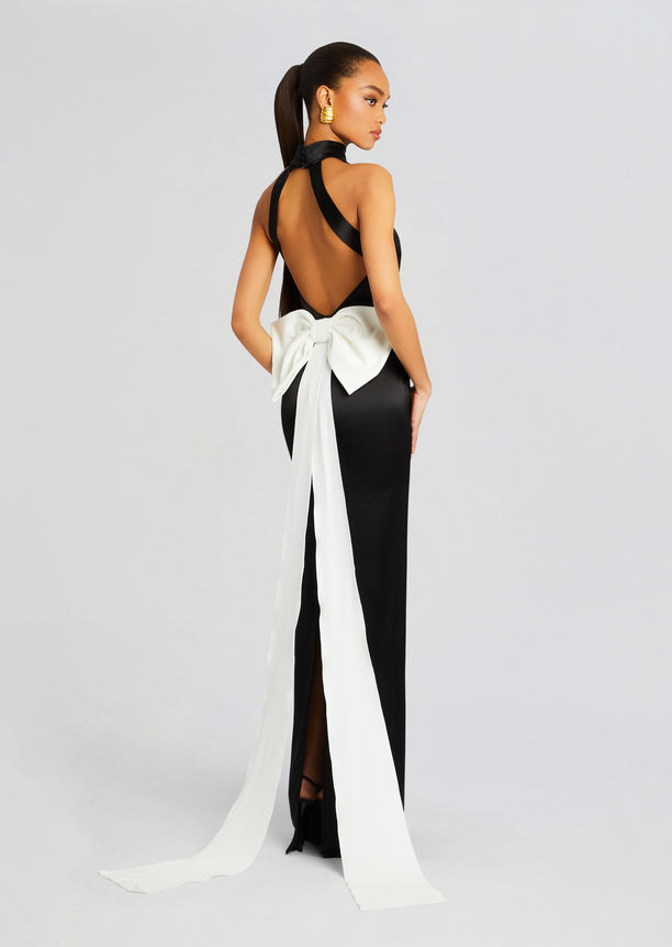 Bristol Bow Evening Dress