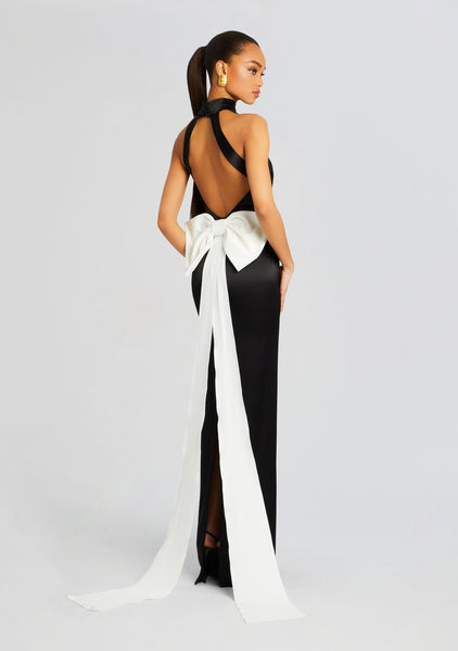 Bristol Bow Evening Dress – Retrofete