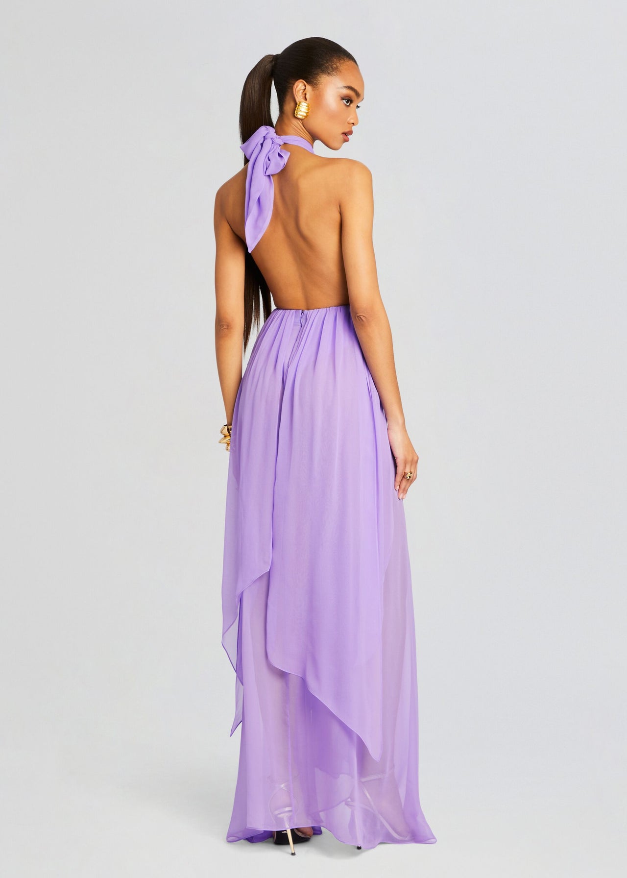 ina silk chiffon dress Ina Silk Chiffon Dress Retrofete