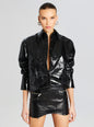 Shaili Leather Shirt