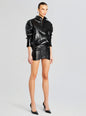 Shaili Leather Shirt