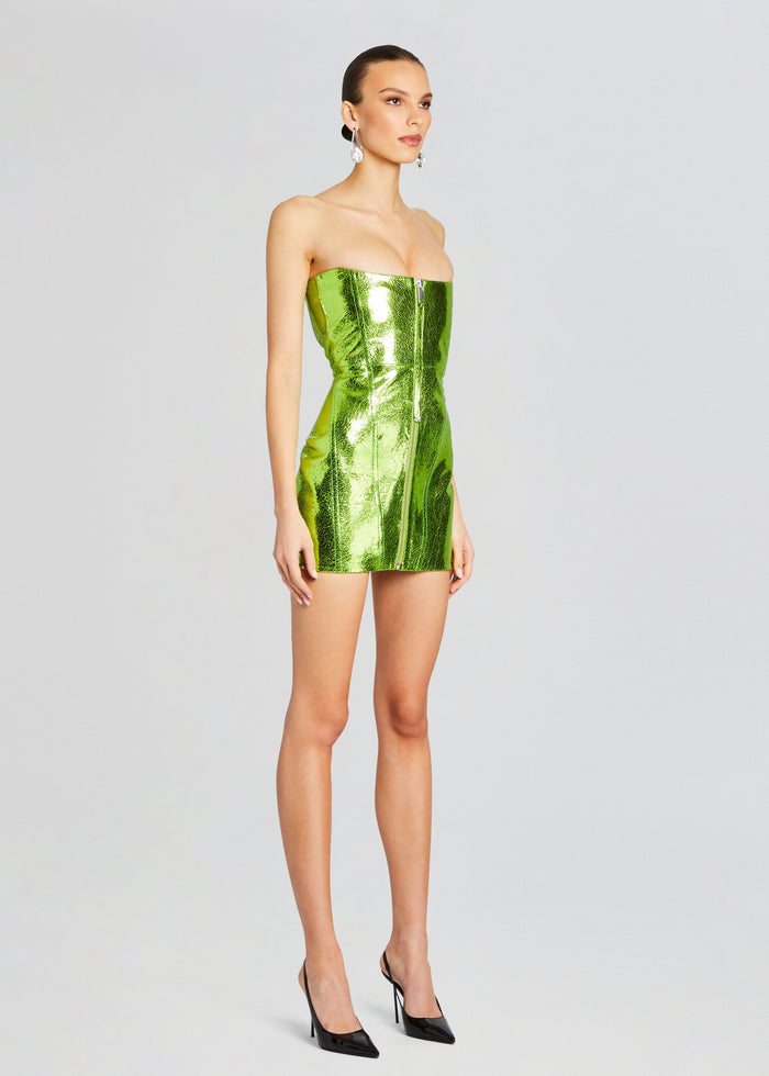 Sylvie Leather Dress