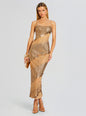 Carmine Embellished Dress