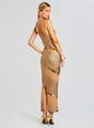Carmine Embellished Dress