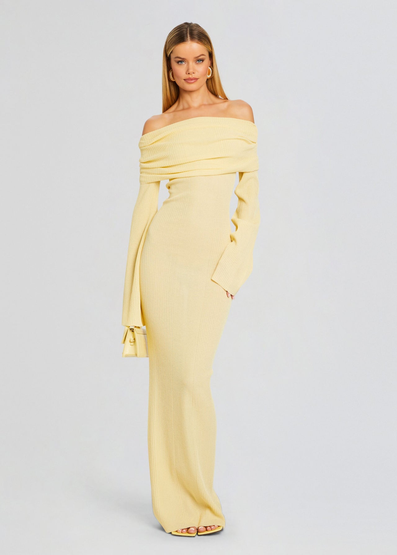 chinese dress ladies Butter Yellow Maxi Dress – Genesis boutique