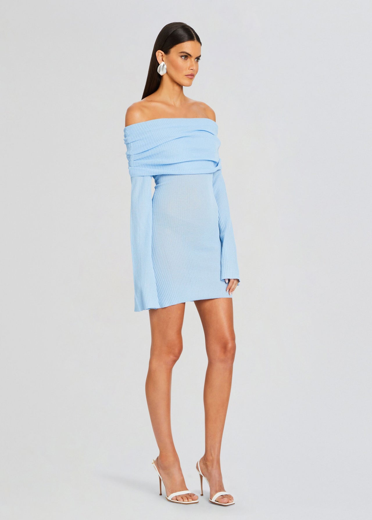 Galli Rib Knit Mini Dress Retrofete Galli Rib Knit Mini Dress Retrofete
