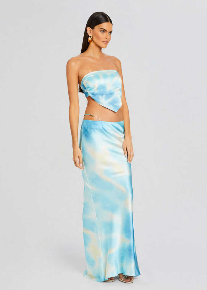 Silvana Silk Maxi Skirt