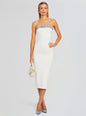 Blanche Knit Denim Dress