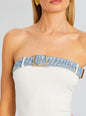 Blanche Knit Denim Dress
