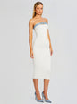 Blanche Knit Denim Dress