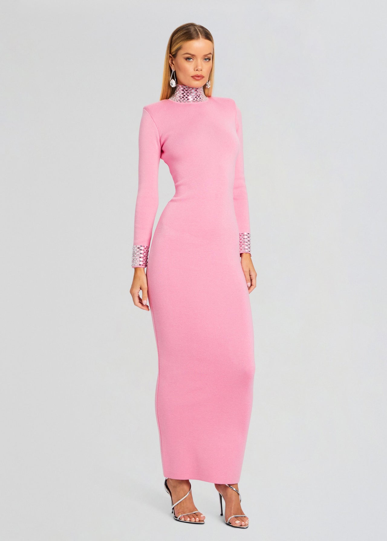 Pink Embellished Knit Dress | Monroe Dress | Retrofte Retrofete Pink Embellished Knit Dress | Monroe Dress | Retrofte Retrofete