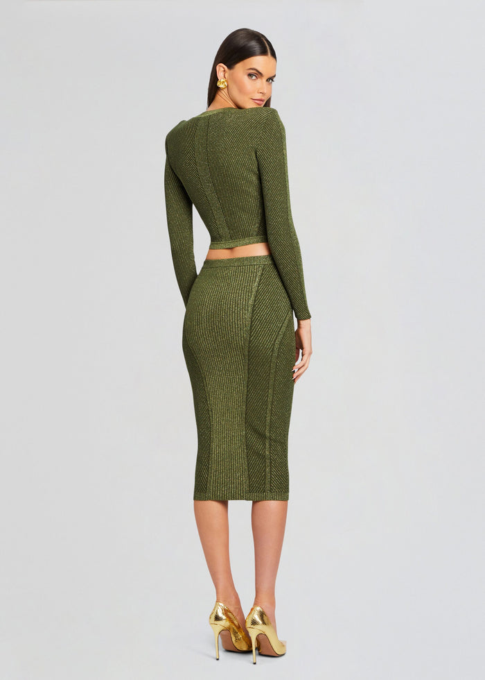 Posie Rib Knit Skirt
