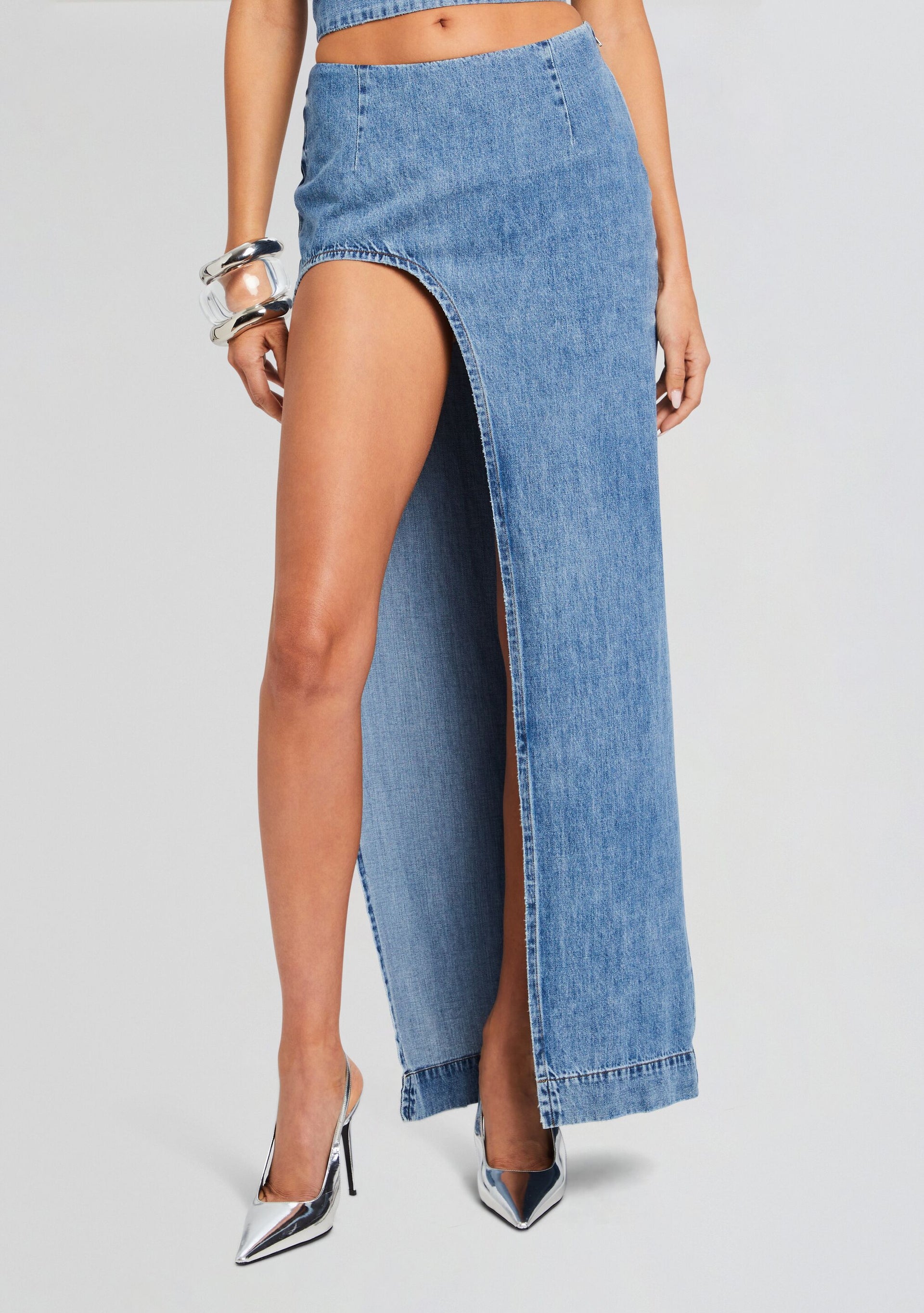 Denim Skirt Pepe Jeans Sara Denim Mini Skirts For Summer, Per An