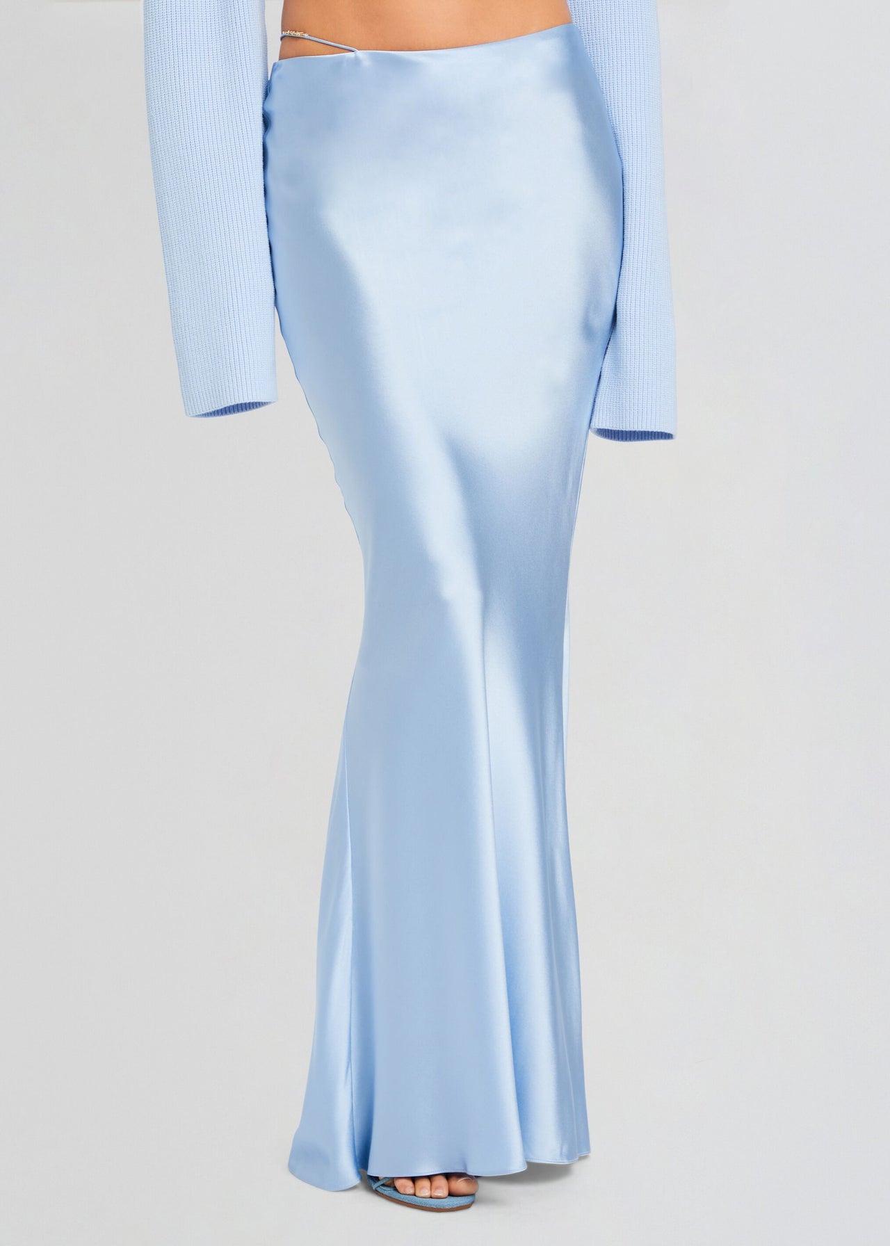 Onlnova Life Elite Lamar Slit Skirt AOP, Mazarine Blue, L Onlnova Life Elite Lamar Slit Skirt AOP, Mazarine Blue, L