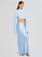 Silvana Silk Maxi Skirt