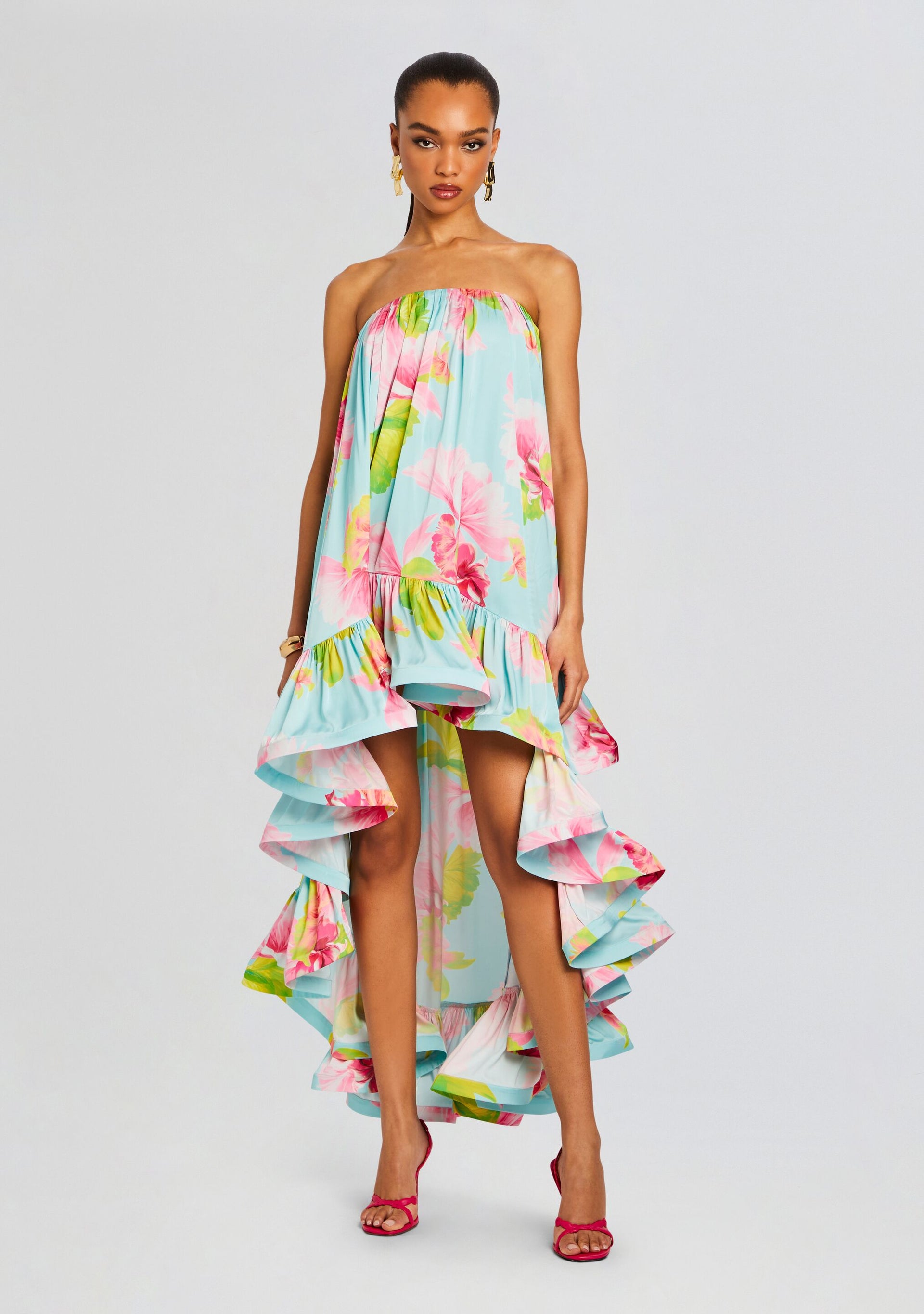 Mina High Low Dress