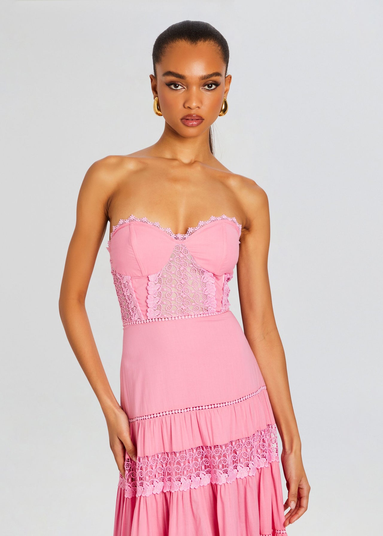 Monnet Long Dress Retrofete Monnet Long Dress Retrofete