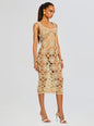 Saffron Knit Crochet Dress
