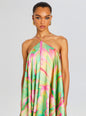 Sangria Silk Dress